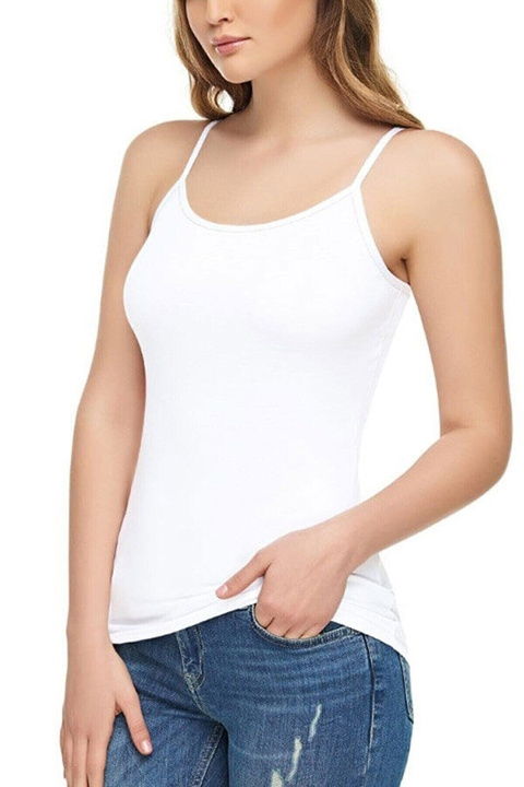 Nefes Alabilen Pamuklu İp Askılı Atlet Tutku Elit 2001 - 2