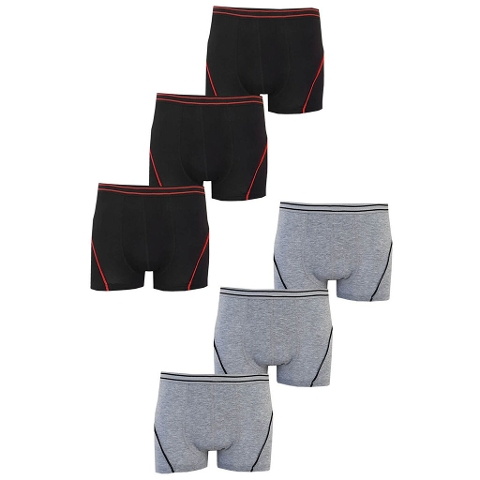 Tutku Pamuklu Esnek Boxer Tutku 0133 - Görsel 4