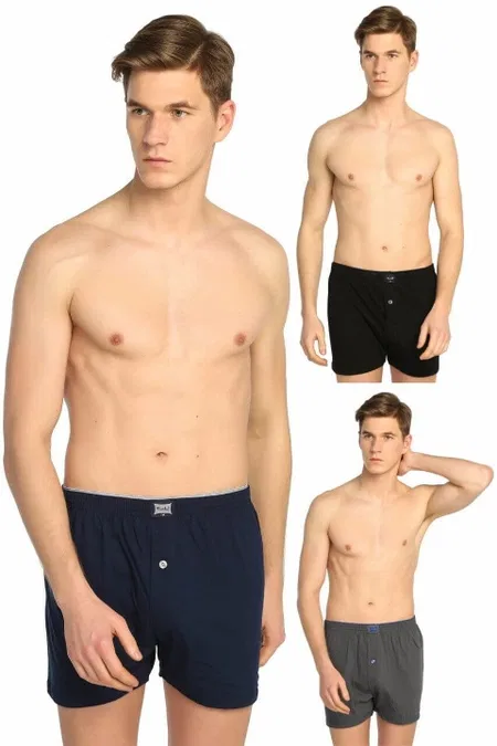 Pamuklu Esnek Bel Lastik Boxer Tutku 0117