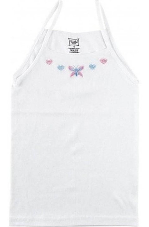 Pamuklu Geniş Askılı Kız Çocuk Atlet Tutku 0165