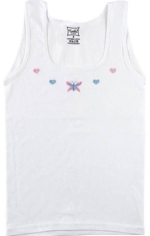 Kalın Askılı Nefes Alan Beyaz Atlet Tutku 0166