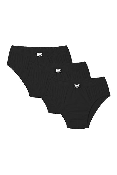 Pamuklu Kompakt Kesim Erkek Slip Külot Tutku 0109 - Siyah