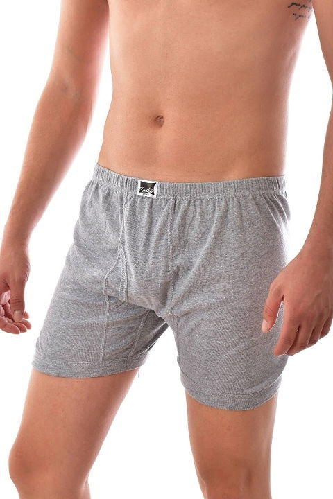 Ribana Paçalı Pamuklu Boxer Şort Tutku 0111