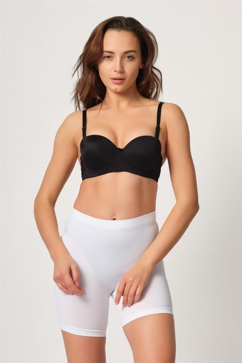 Uzun Paçalı Konforlu Boxer Emay 3003 - Beyaz