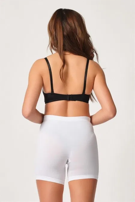 Uzun Paçalı Konforlu Boxer Emay 3003 - Beyaz