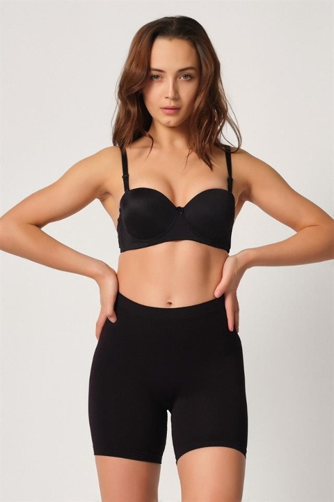 Uzun Paçalı Konforlu Boxer Emay 3003 - Siyah