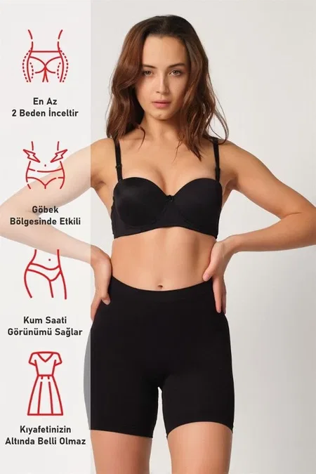 Uzun Paçalı Konforlu Boxer Emay 3003 - Siyah
