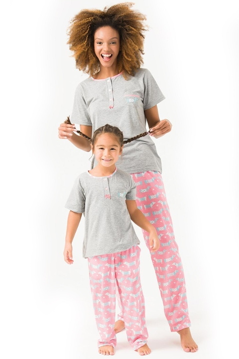 Yeni İnci Yazlık Viskon Kadın Pijama Takımı Yeni İnci 1730