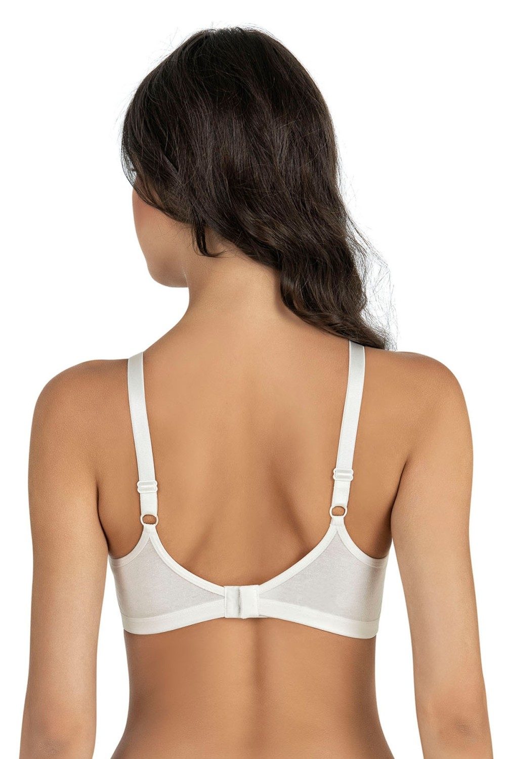 Dantel Detaylı Askılı Sütyen Fabony 1150 - Beyaz