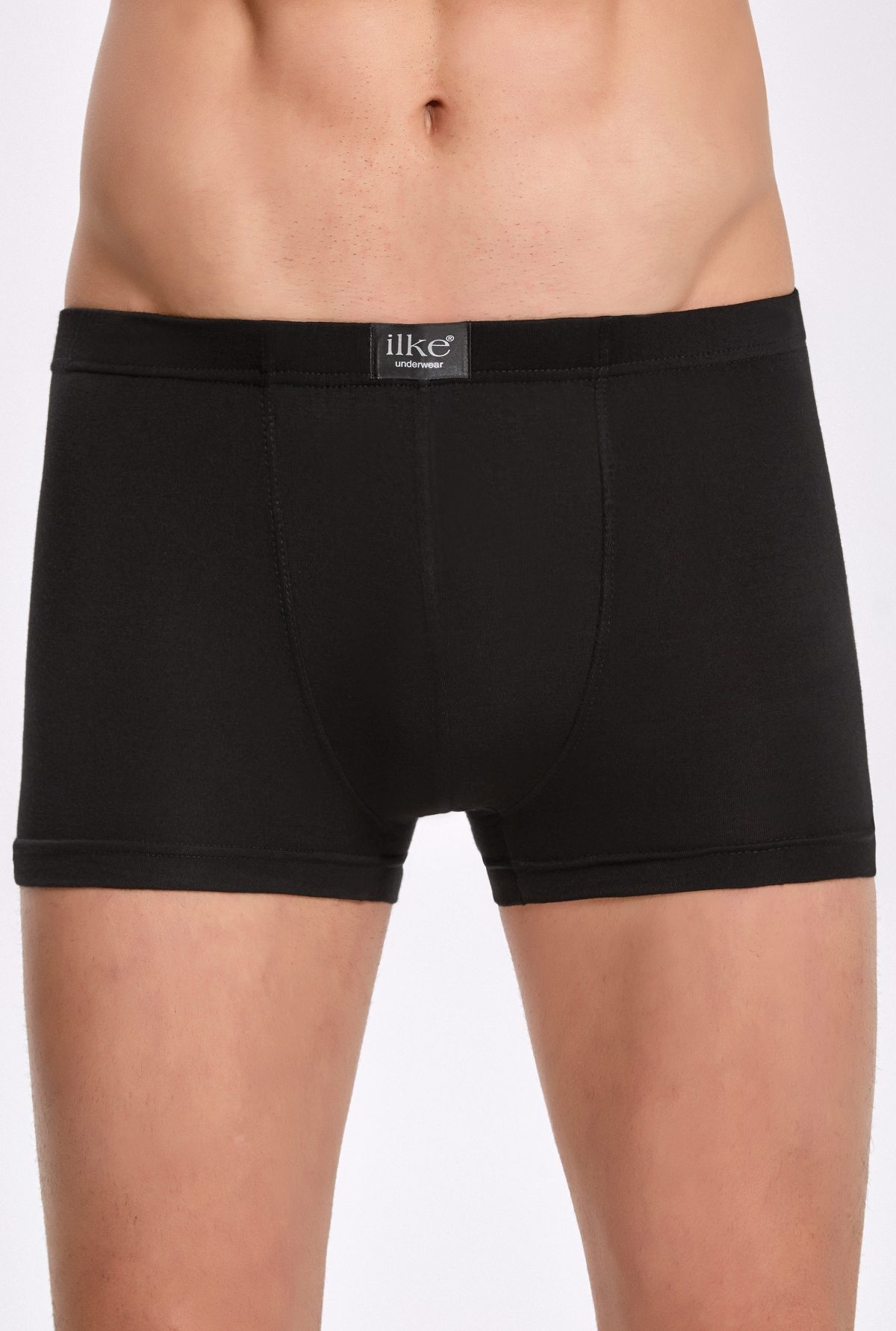 Bambu Elastan Yumuşak Boxer İlke 1606 - Siyah