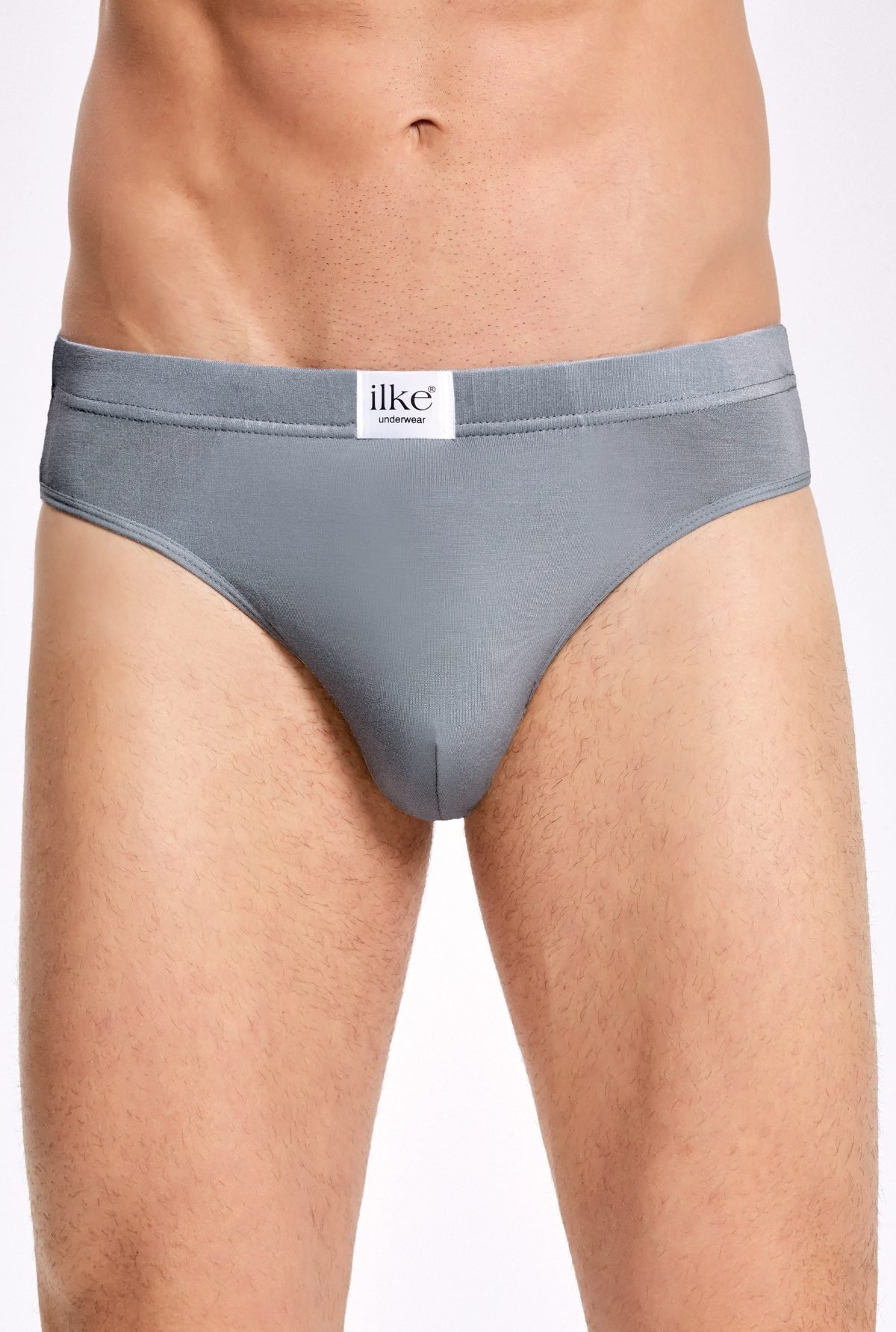Bambu Elastan Kompakt Kesim Erkek Slip Külot İlke 1607 - Antrasit