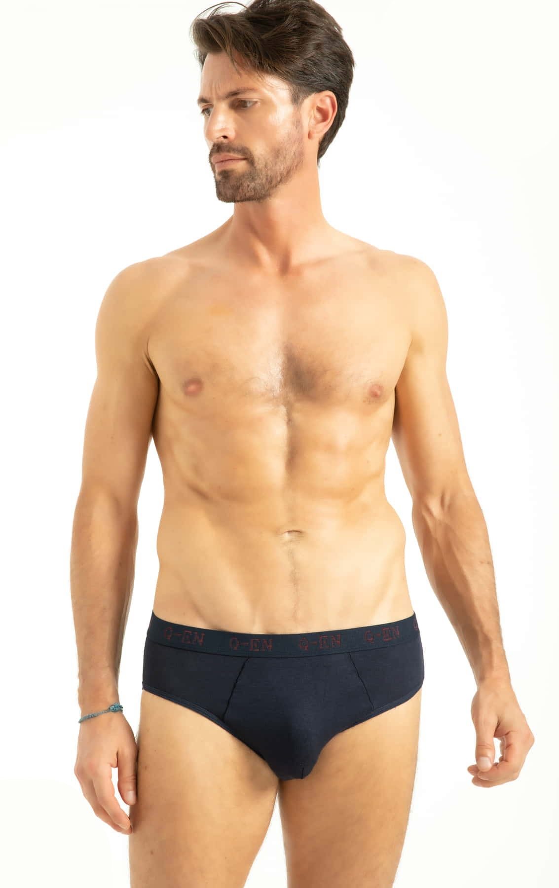 Bambu Elastan Günlük Kullanım Slip Q-En 510 - Lacivert