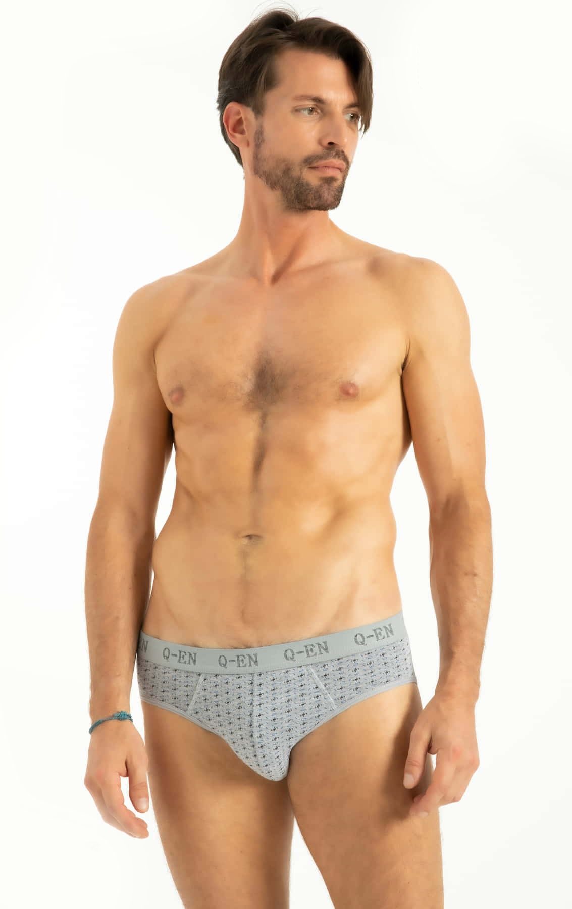 Pamuklu ve Esnek 3 Lü Slip Q-En 523 - Asorti