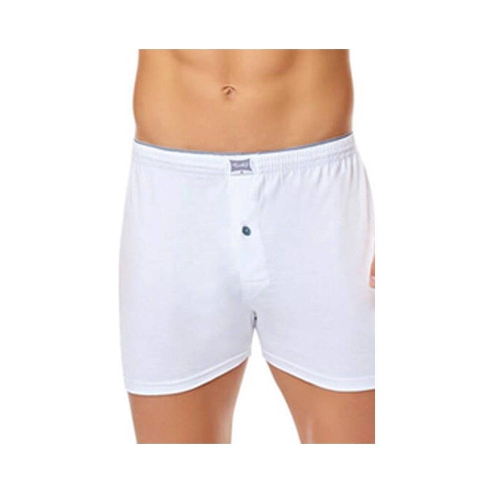 Esnek Bel Lastiği Pamuklu Erkek Boxer Q-En 512 - Asorti