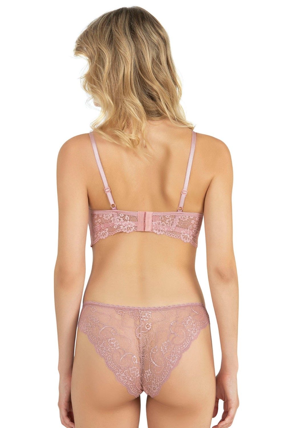 Fabony Dantelli Bralet Boş Cup Sütyen Takım Fabony 4211 - Görsel 2