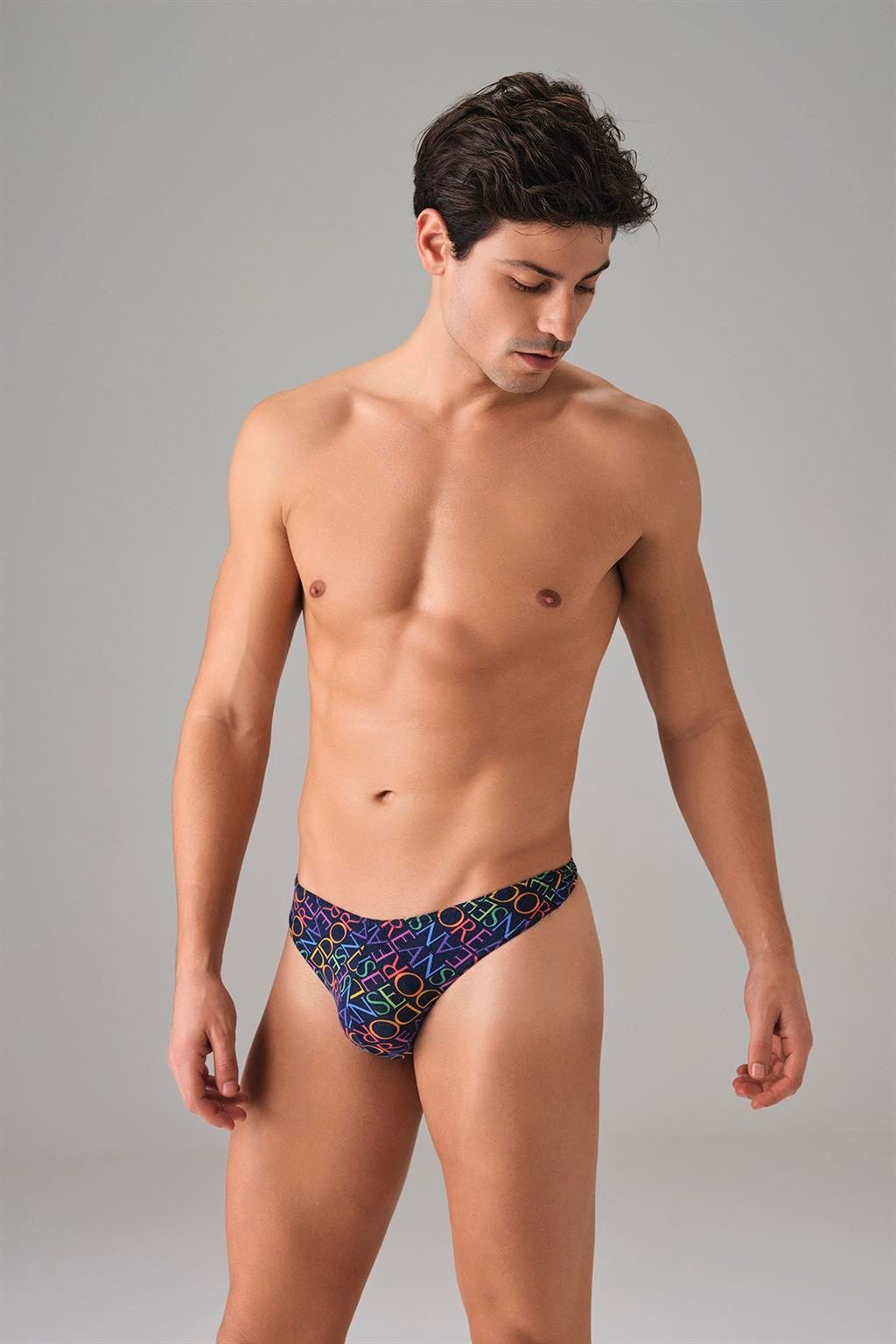 Modal Baskılı String Külot Doreanse 1402 - Doreanse