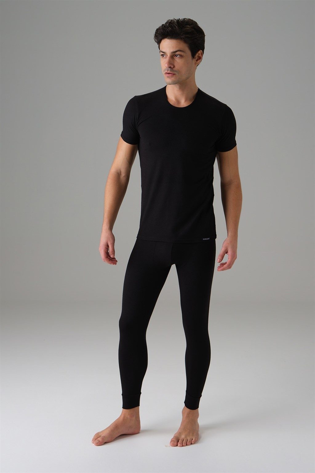 Yumuşak İç Yüzeyli Termal T-Shirt Doreanse 2872 - Siyah