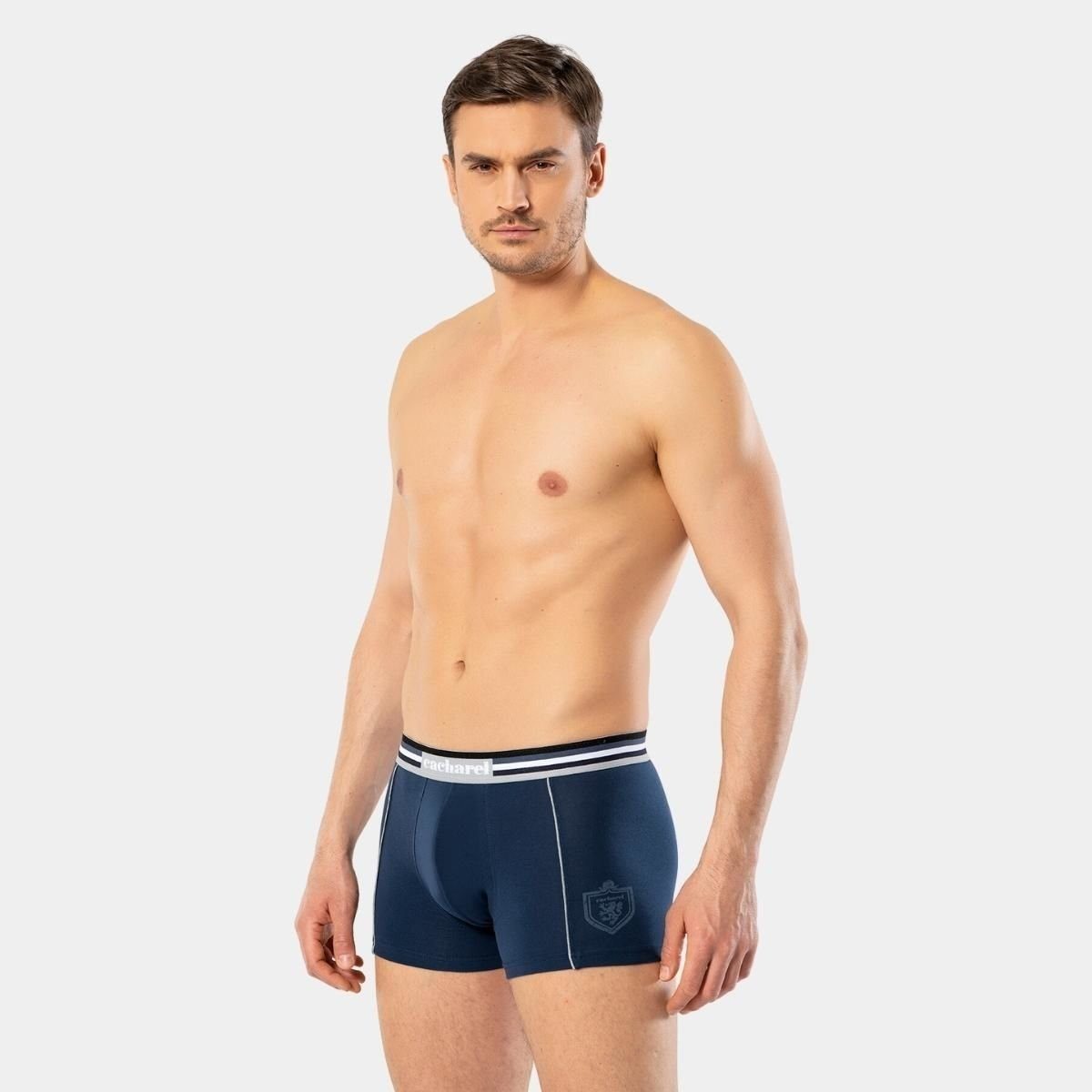 Pamuklu Likralı Esnek Boxer Cacharel 1323 - Görsel