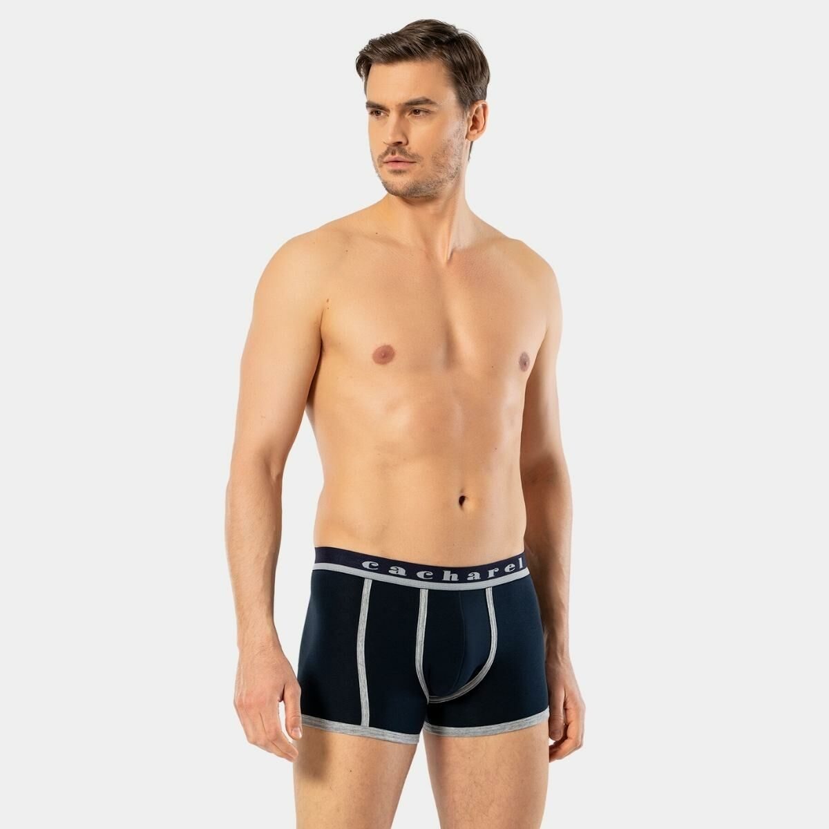 Cacharel Pamuklu Likralı Esnek Bel Boxer Cacharel 1322 - Görsel 3