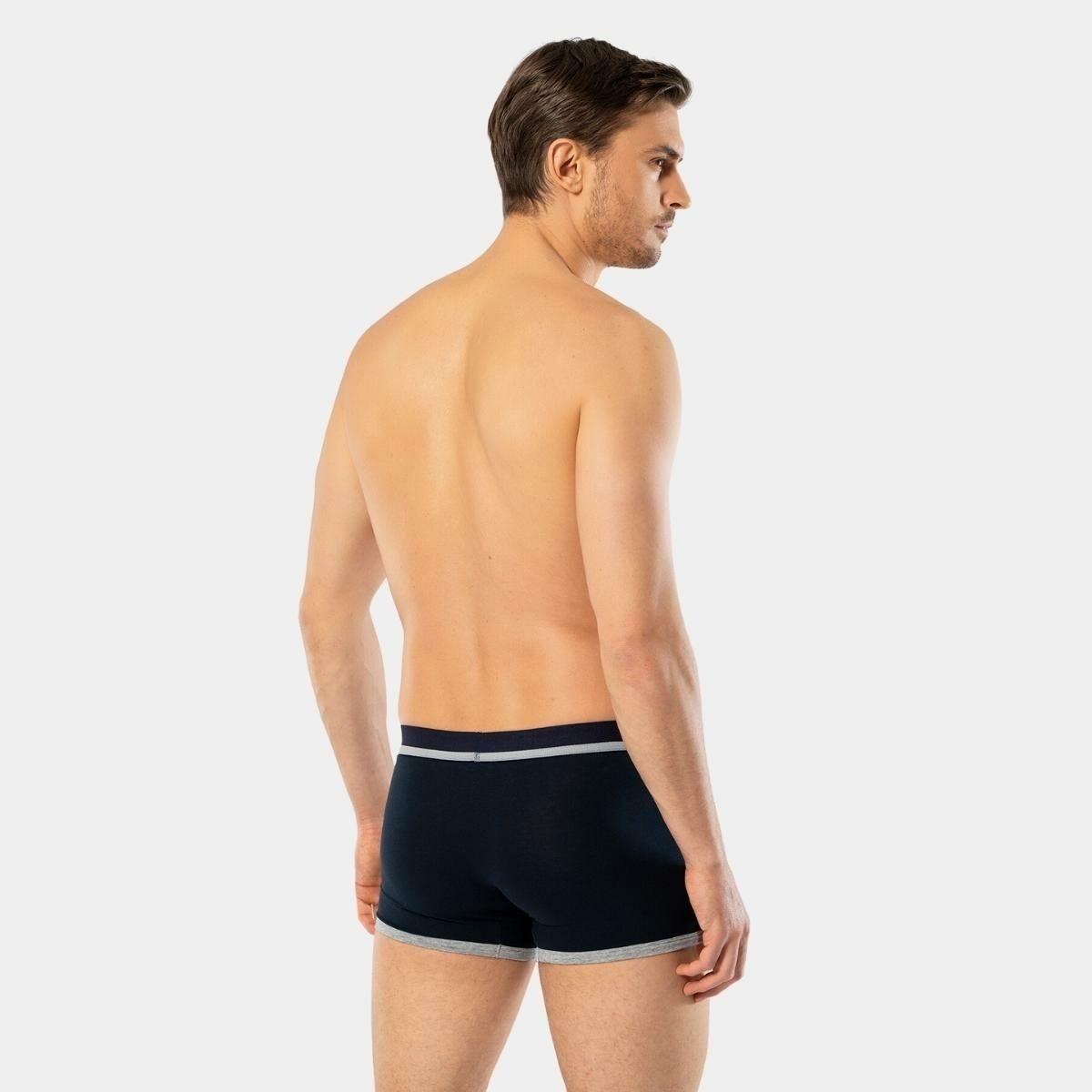 Cacharel Pamuklu Likralı Esnek Bel Boxer Cacharel 1322 - Görsel 4