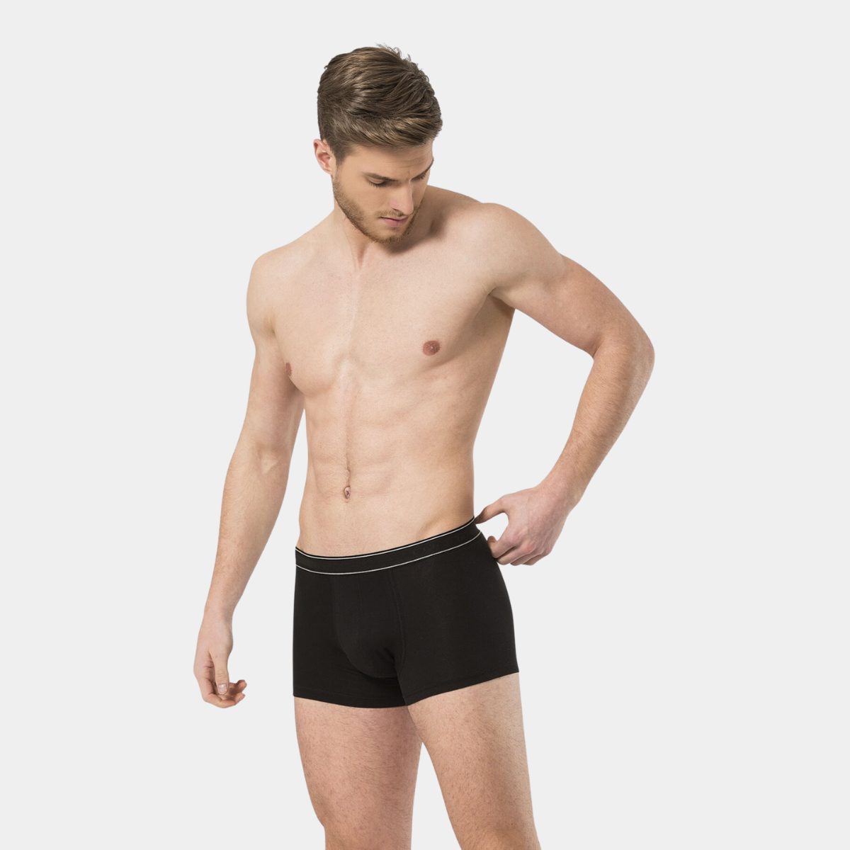 Likralı Yumuşak Pamuklu 3’lü Erkek Boxer Türen 175 - Görsel