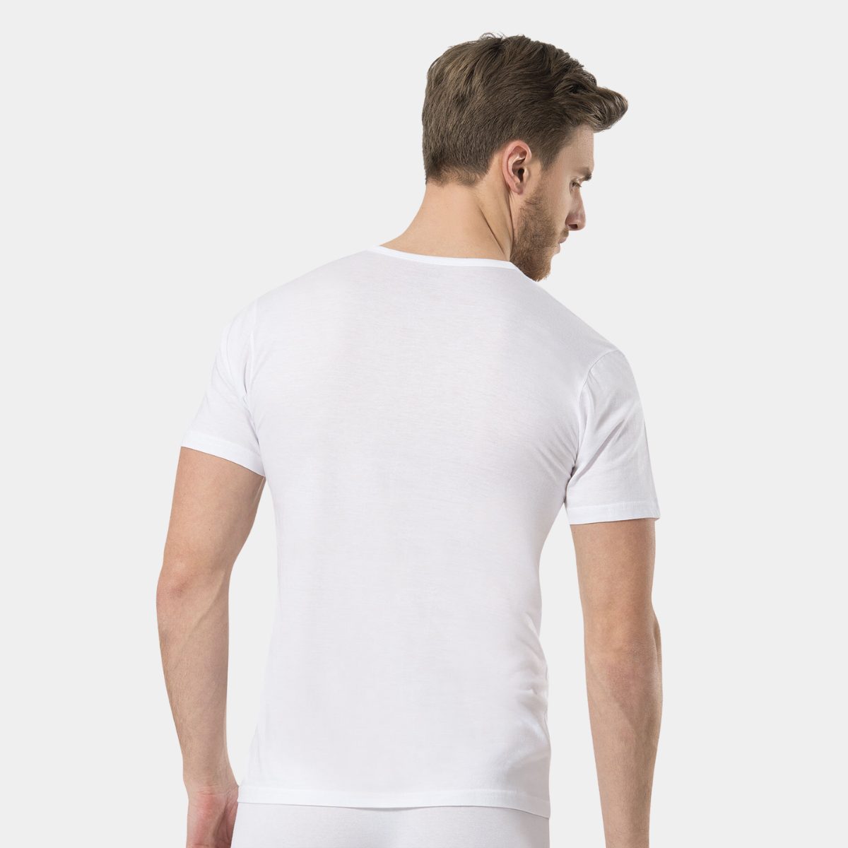 Türen Pamuklu Modal Bisiklet Yaka Atlet Erkek Türen 181 - Görsel 4