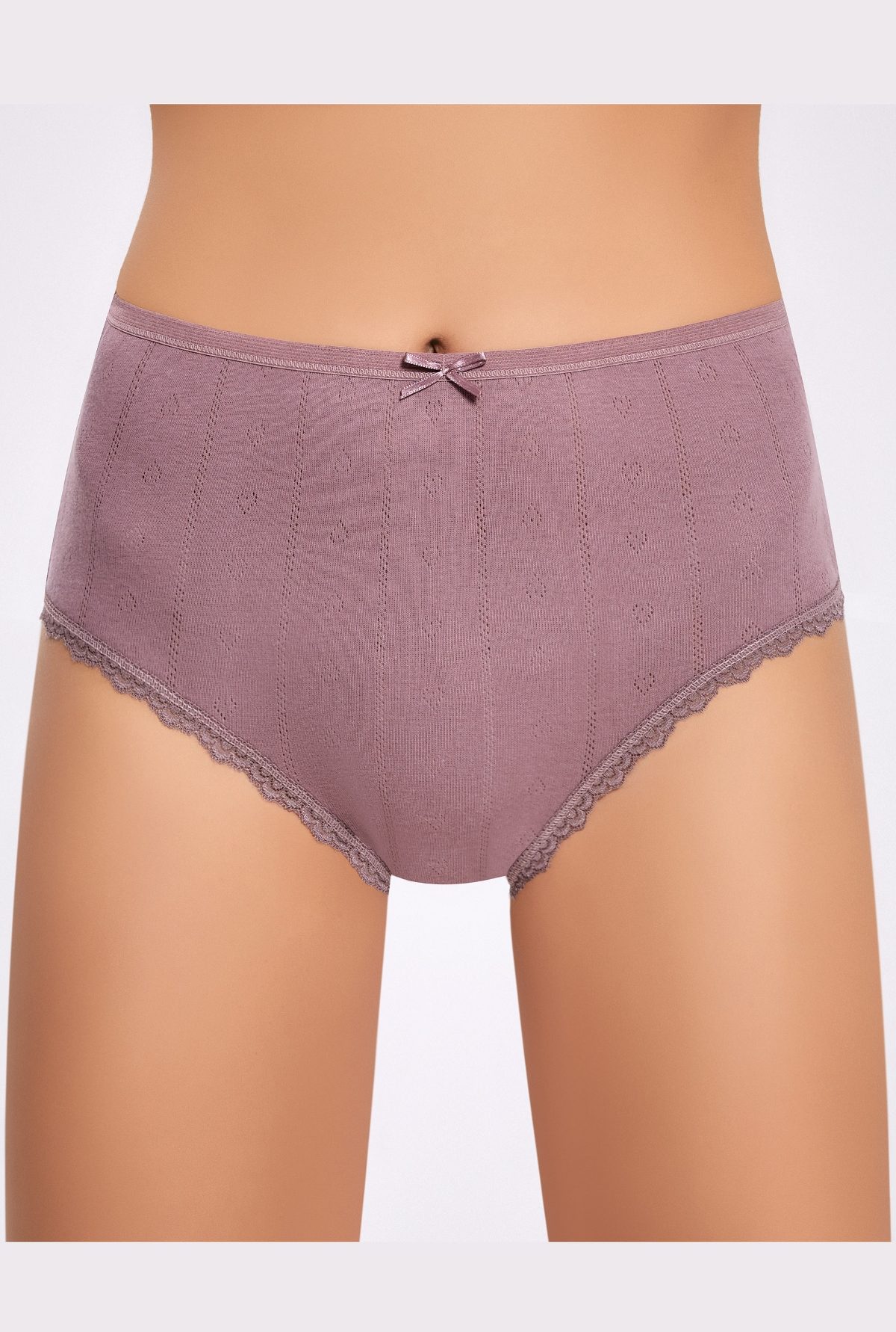 İlke Yüksek Bel Dantelli Bato Pamuklu Külot İlke 286