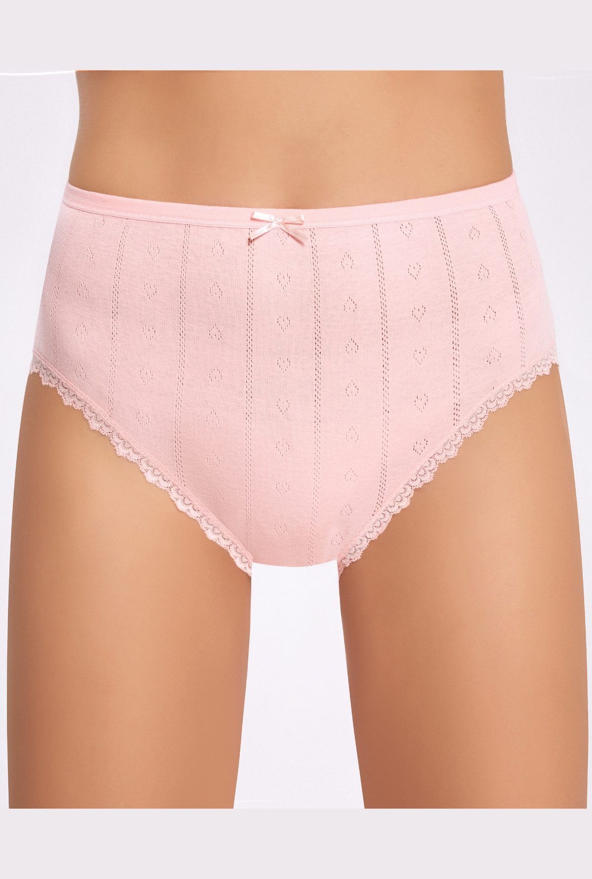 İlke Yüksek Bel Dantelli Bato Pamuklu Külot İlke 286 - Görsel 4