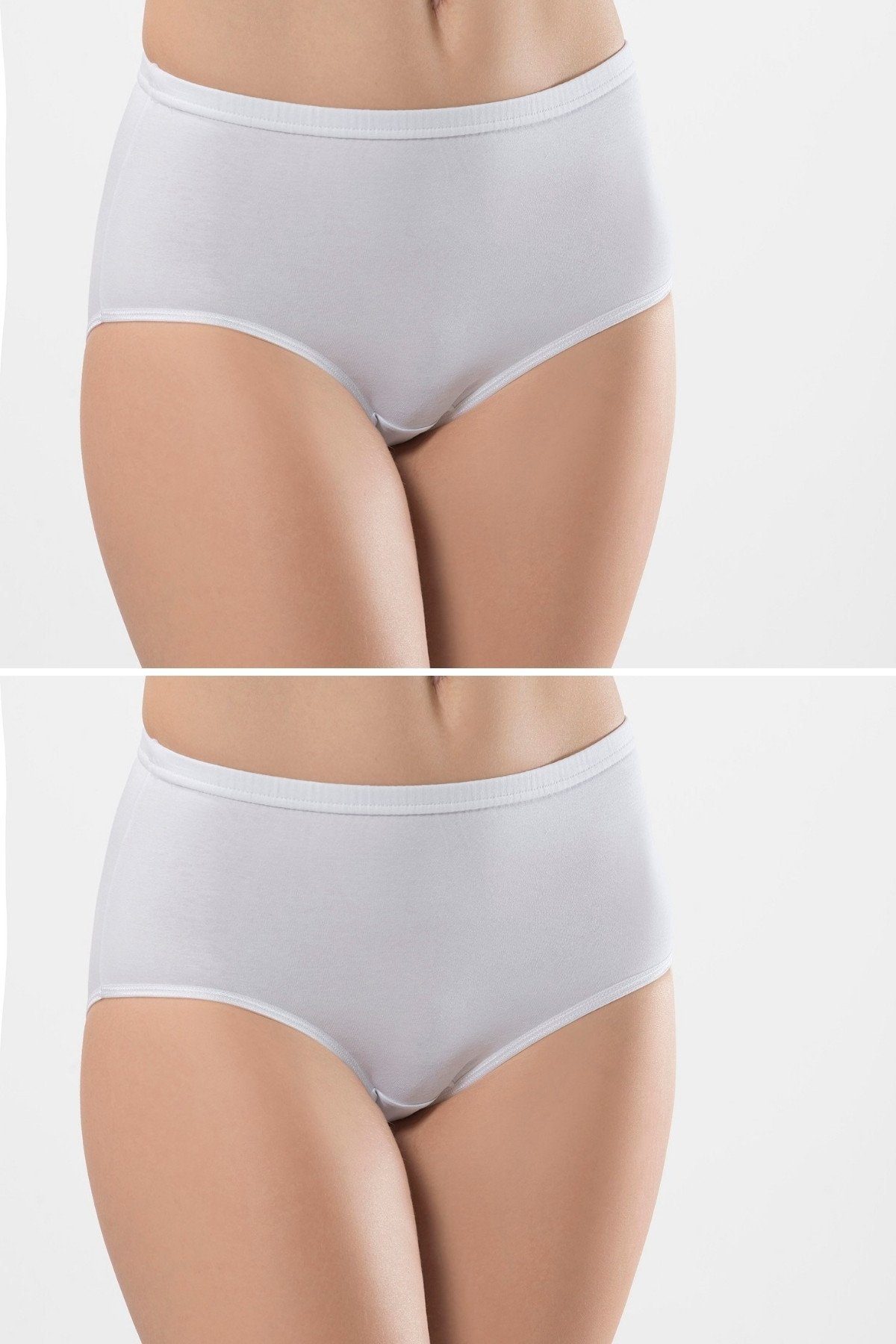 Türen Uzun Paçalı Biyeli Pamuklu Kadın Hipster Külot Türen 241