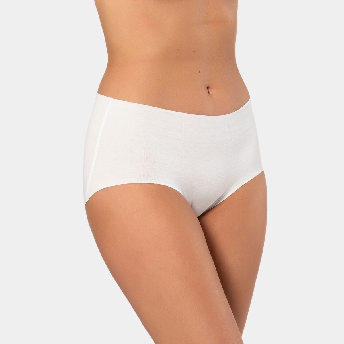 Türen Pamuklu Yüksek Bel Karın Destekli Hipster Külot Türen 911