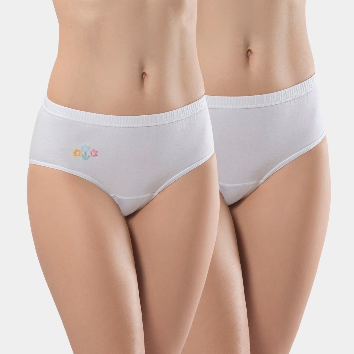 Türen Pamuklu Yüksek Bel Slip Külot 2Li Türen 225