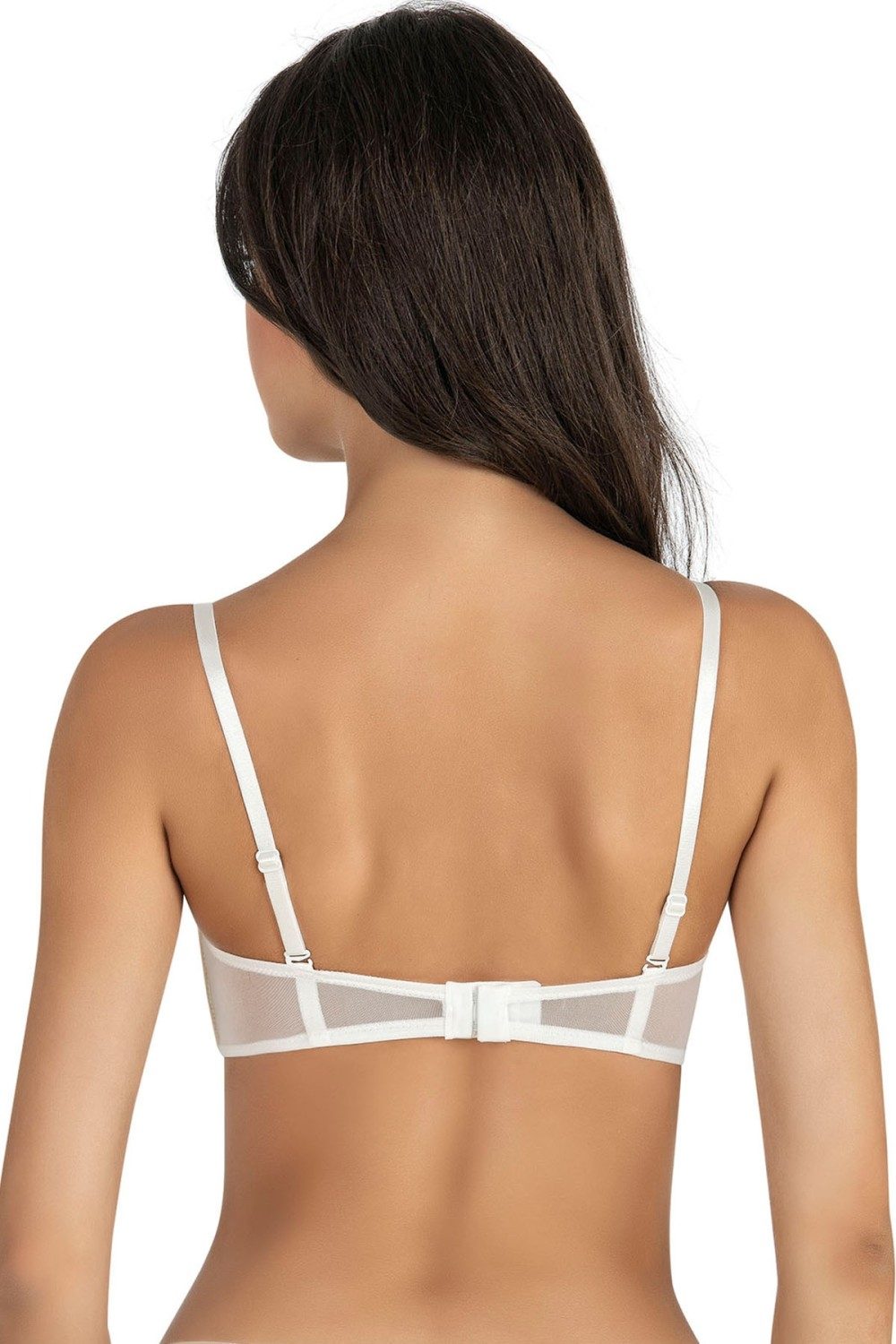 Silikon Bantlı Straplez Sütyen Fabony 3150 - Ekru
