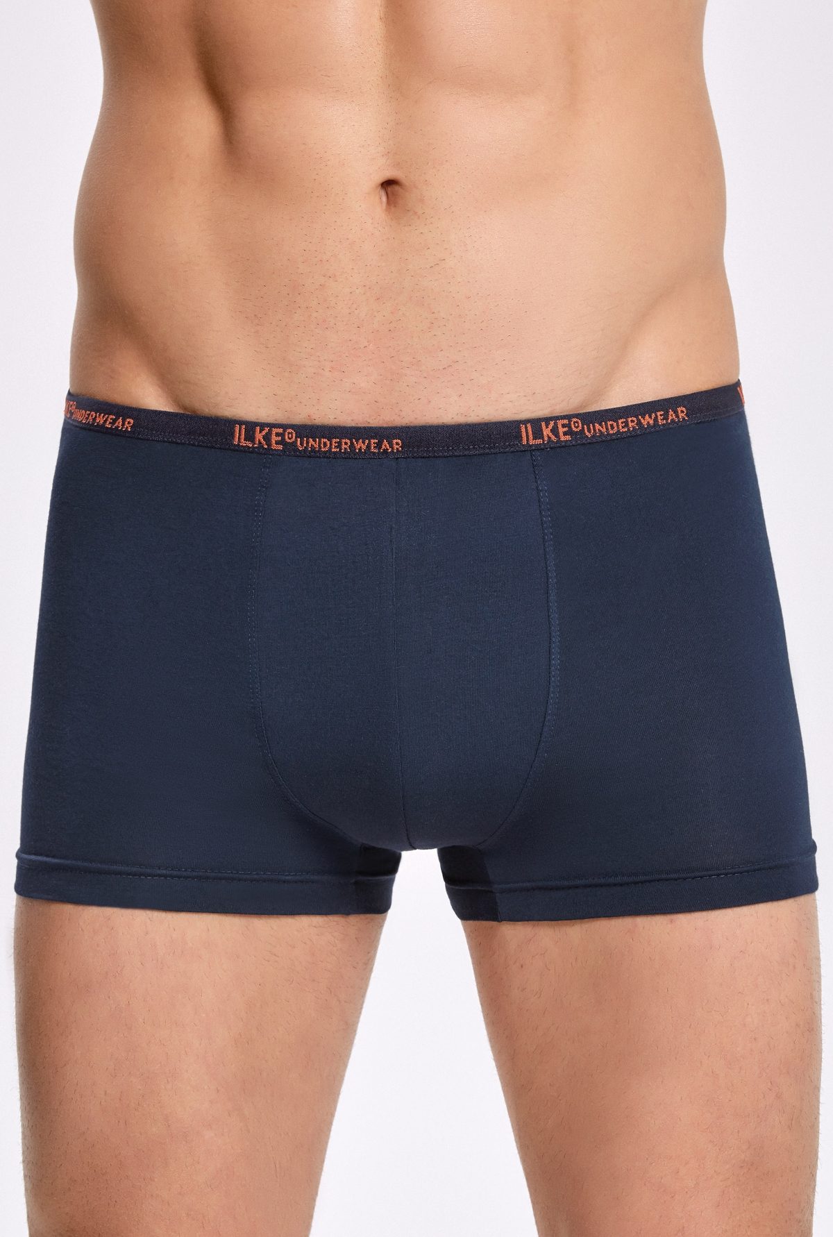 Modal Pamuklu İnce Bel Boxer İlke 1603 - Lacivert