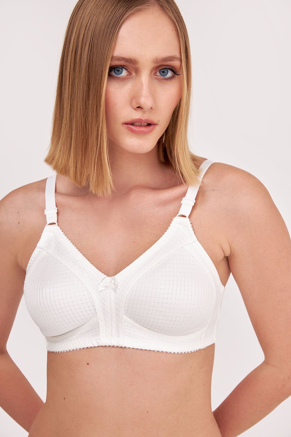 Full Cup Destekli Toparlayıcı Sütyen NBB 372 - Ekru