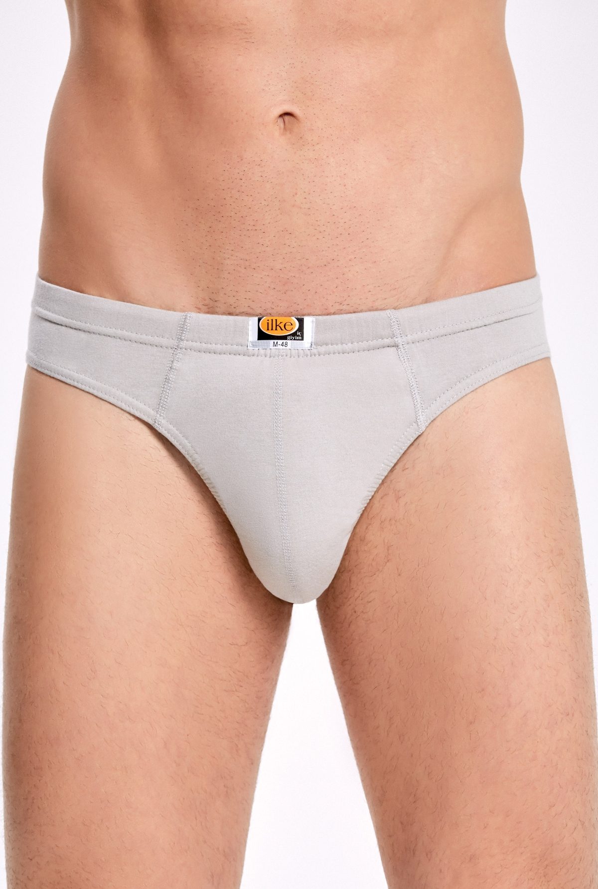 İlke Pamuklu Kompakt Kesim Slip Külot 3 Lü Paket İlke 1215 - Görsel 3