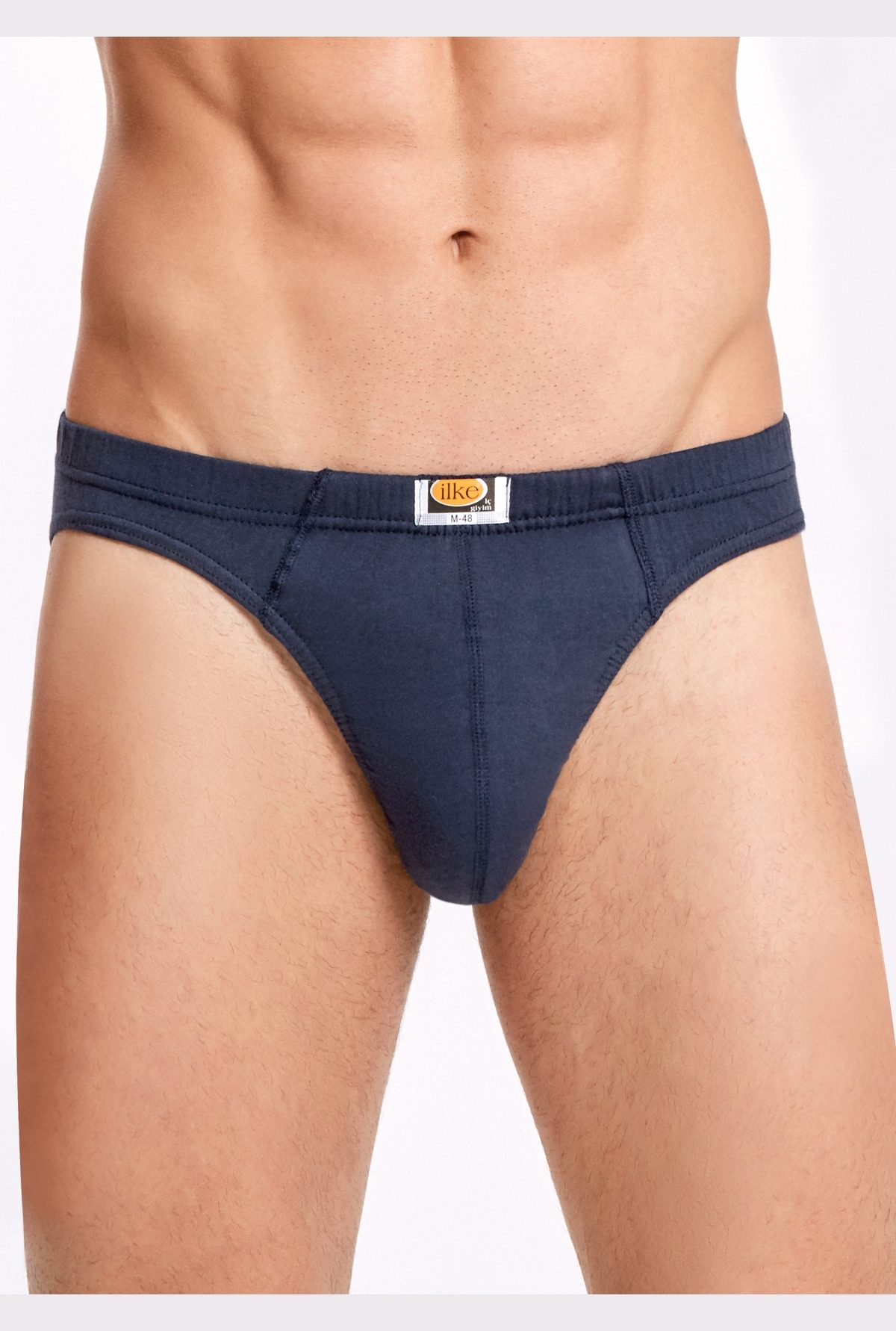 İlke Pamuklu Kompakt Kesim Slip Külot 3 Lü Paket İlke 1215 - Görsel 2