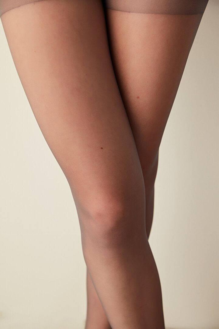 Düşük Denye Kadın Külotlu Çorap Penti 0A7K19SK - Antrasit