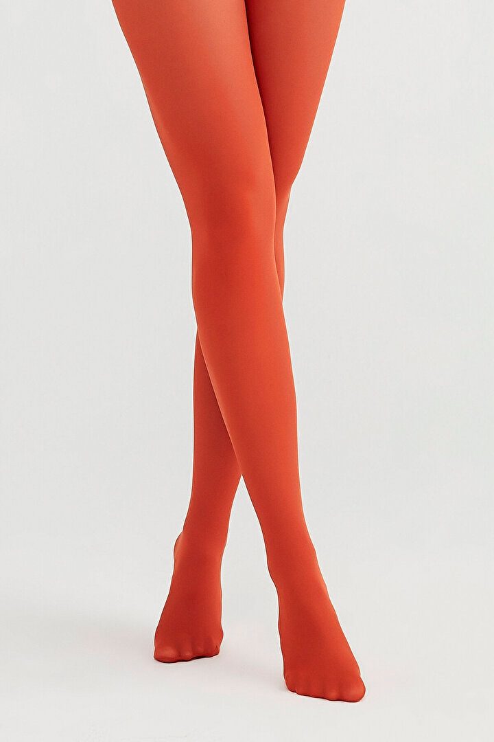 Penti Mikro 40 Denye Turuncu Külotlu Çorap Penti 16K15SK - Görsel 2