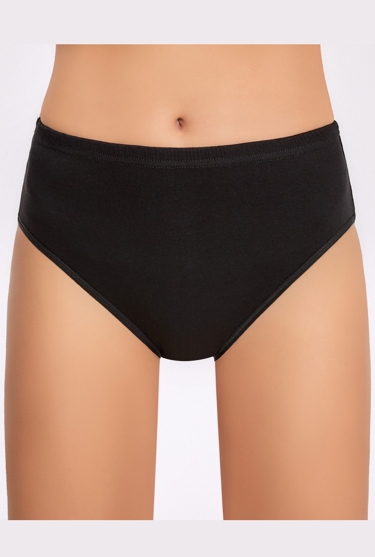 İlke Yüksek Bel Pamuk Ribana Biyeli Bato Külot İlke 284