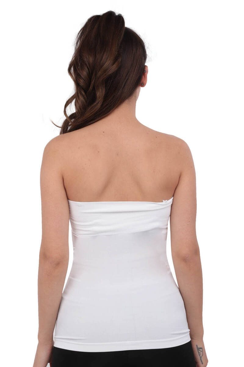 Liza (Layza) Pamuklu Dikişsiz Uzun Kadın Atlet Liza 14008 - Görsel 3