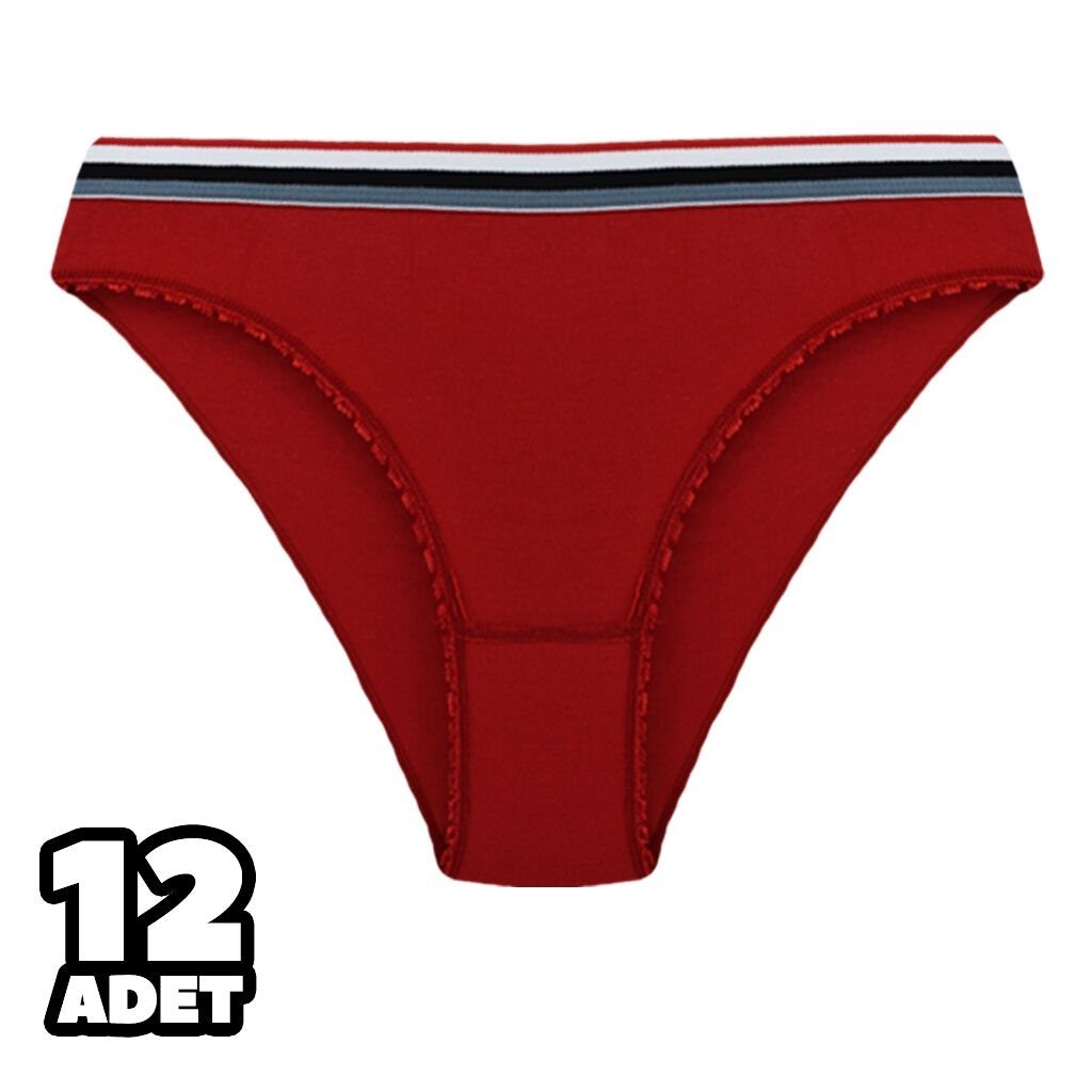 Tutku Pamuklu Dikişli Pırlanta Bikini Külot Tutku 0746 - Görsel 4