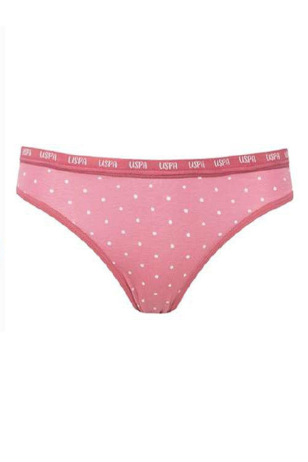 Lastikli Pamuklu Slip Külot 3'lü Set Us. POLO Assn. 66329 - Görsel