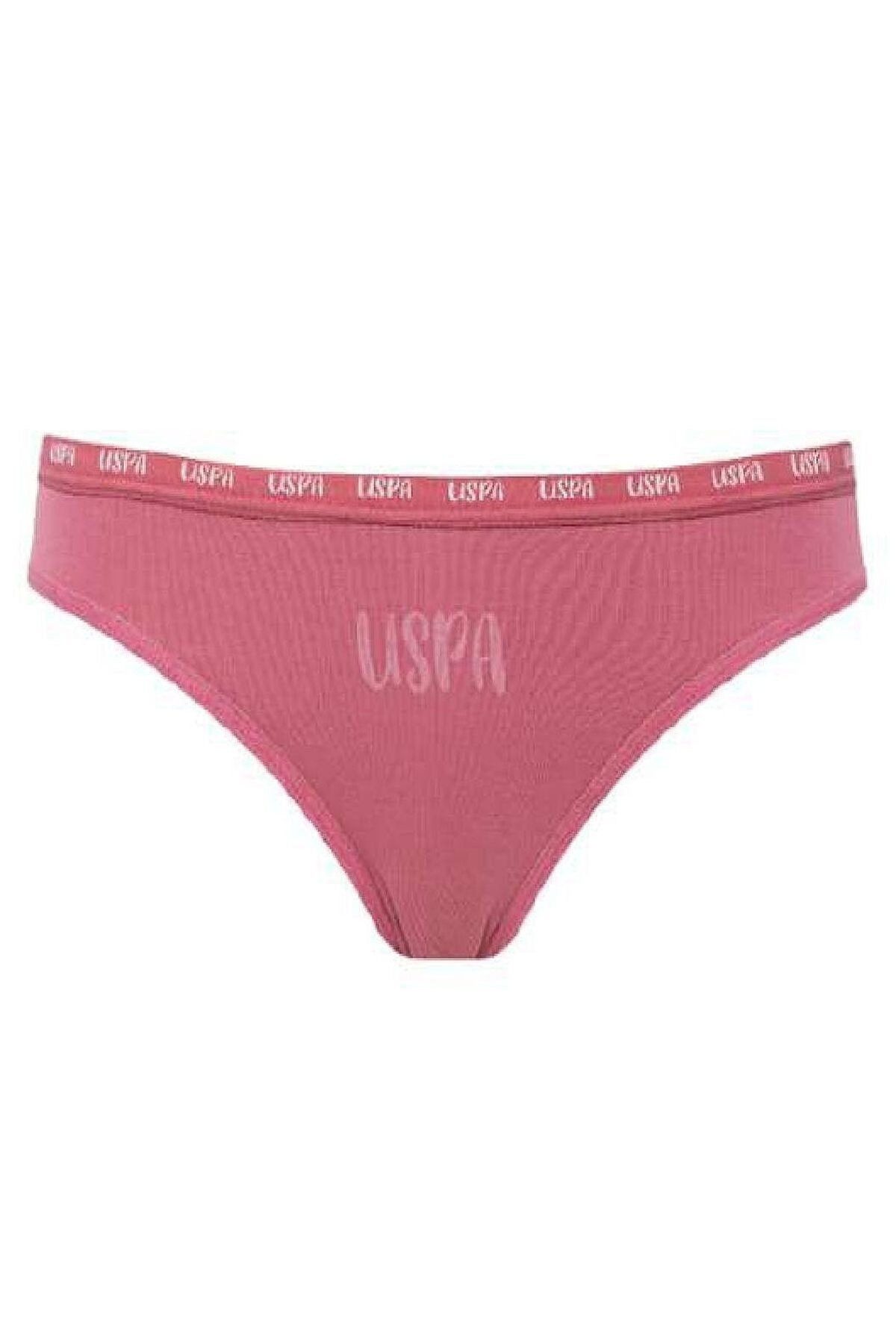 Lastikli Pamuklu Slip Külot 3'lü Set Us. POLO Assn. 66329 - Görsel
