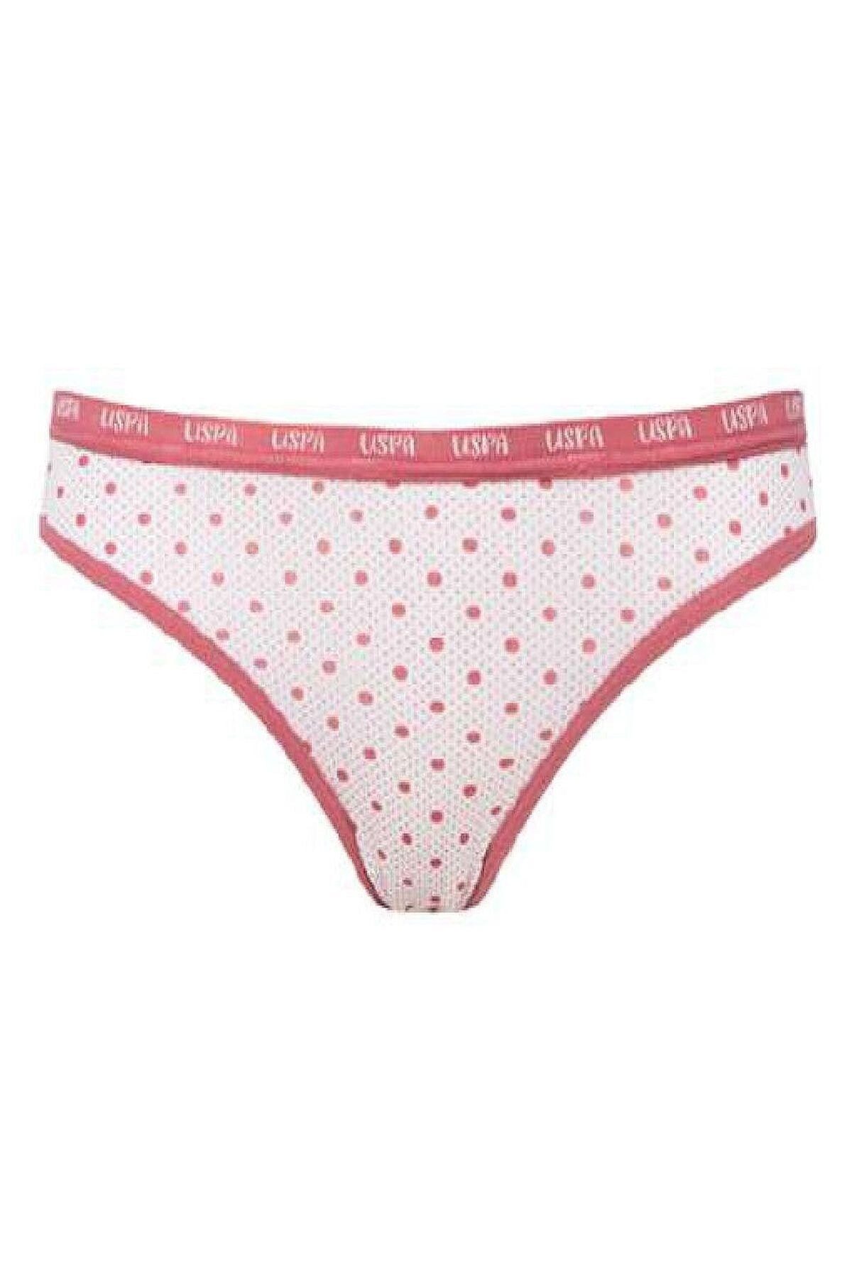 Lastikli Pamuklu Slip Külot 3'lü Set Us. POLO Assn. 66329 - Görsel