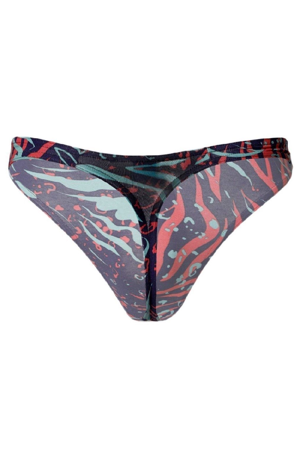 Zebra Desen Modal Pamuklu Erkek String Doreanse 1406 - Zebra