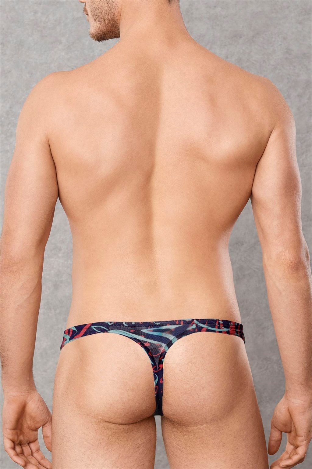 Zebra Desen Modal Pamuklu Erkek String Doreanse 1406 - Zebra