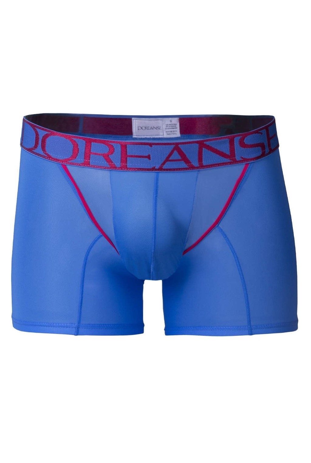 Fantezi Tül Detaylı Bel Bantlı Boxer Doreanse 1562 - Saks