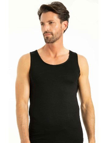 Bambu Elastan Askılı Erkek Atlet Q-En 600 - 2