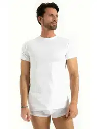 Pamuklu Ribana Amerikan Yaka Atlet Q-En 1003