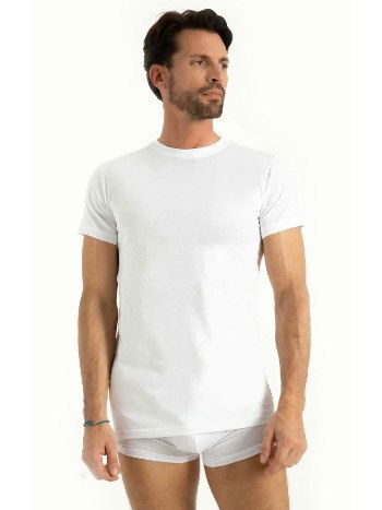 Pamuklu Ribana Amerikan Yaka Atlet Q-En 1003